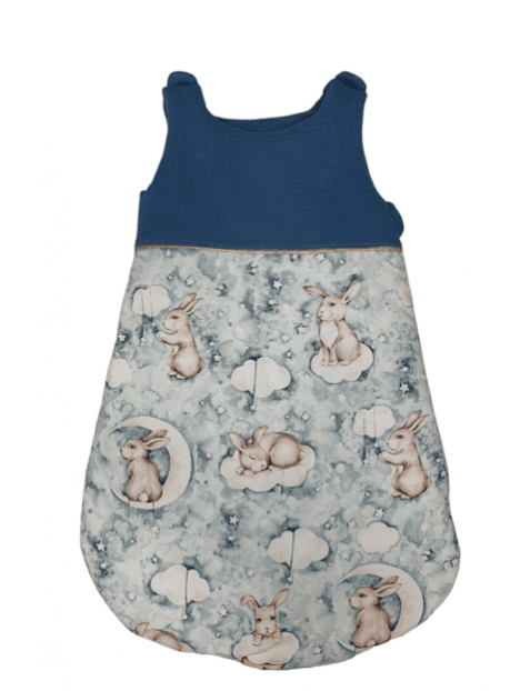 Gigoteuse stella bunnies double gaze jean. L'Atelier Mama