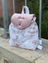 Sac à dos calèche et chevaux personnalisé. L'Atelier Mama