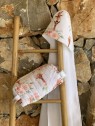 Cape de bain et trousse bebe girafe family. L'Atelier Mama