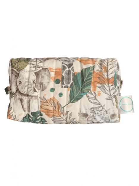 Trousse de toilette monstera. L'Atelier Mama