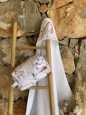 Trousse de toilette et cape de bain savannah. L'Atelier Mama