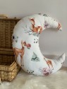 Coussin lune bambi ballon coton rose. L'Atelier Mama